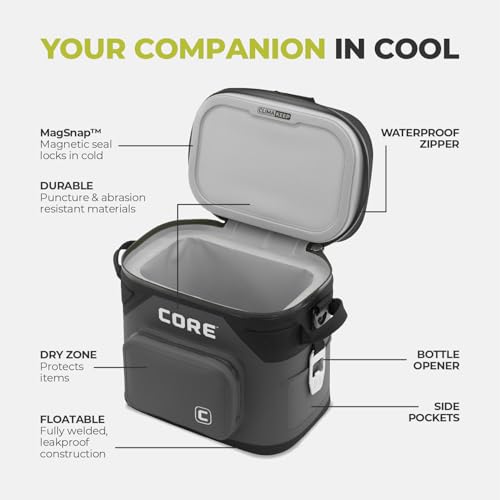 Leak Proof Insulated Soft Cooler Bag with Waterproof Zipper