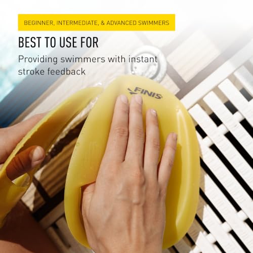 Floating Swim Paddles for Stroke Technique Training