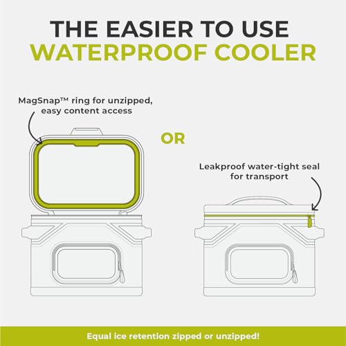 Leak Proof Insulated Soft Cooler Bag with Waterproof Zipper