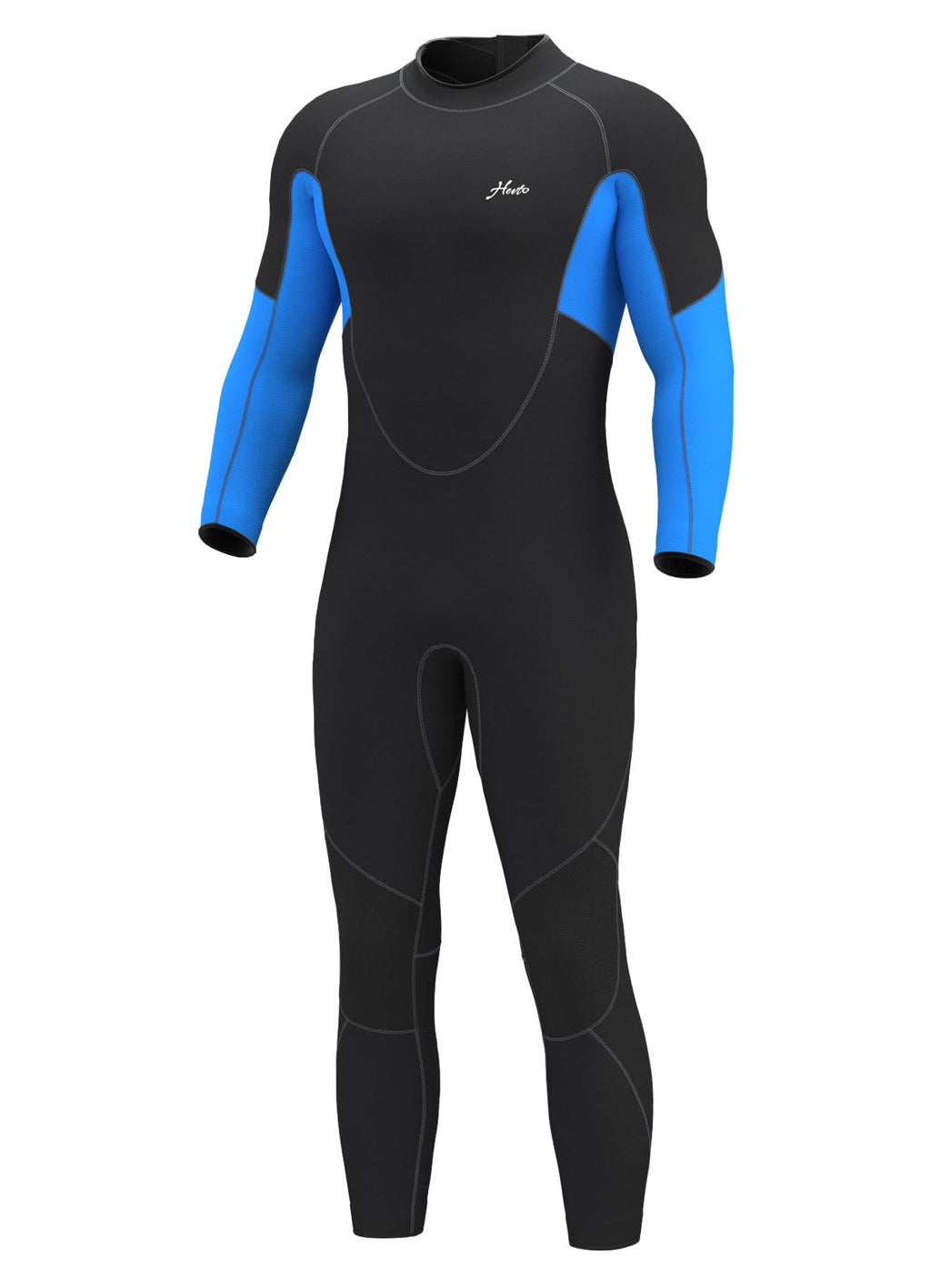 Mens Neoprene Full Wetsuit for Cold Water Diving and Surfing