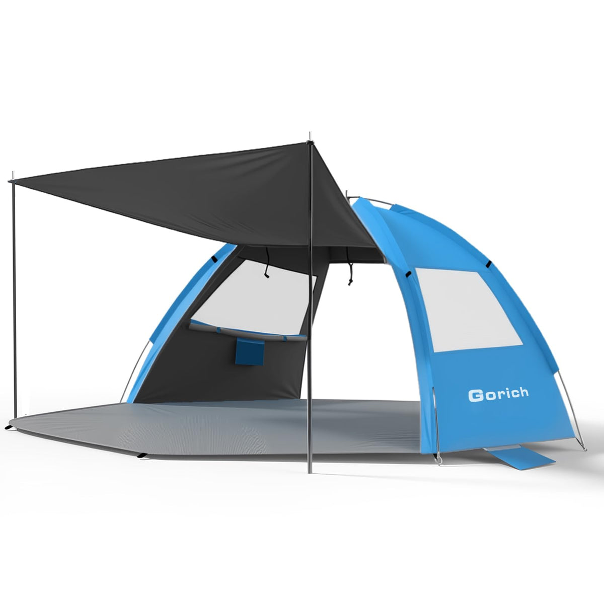UPF50 Beach Tent Sun Shelter for Family Travel