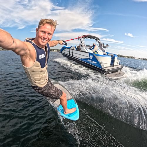 Mens Neoprene Wakesurf Vest for Water Sports Activities