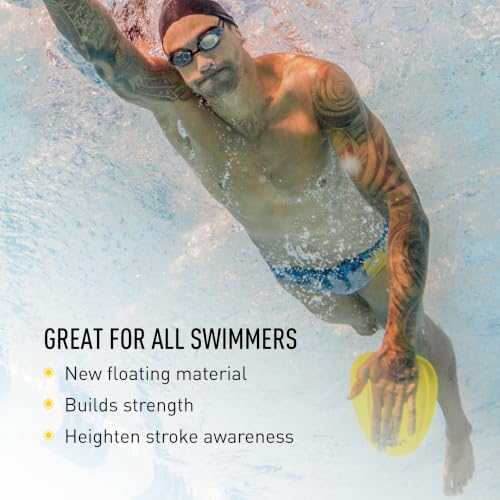 Floating Swim Paddles for Stroke Technique Training