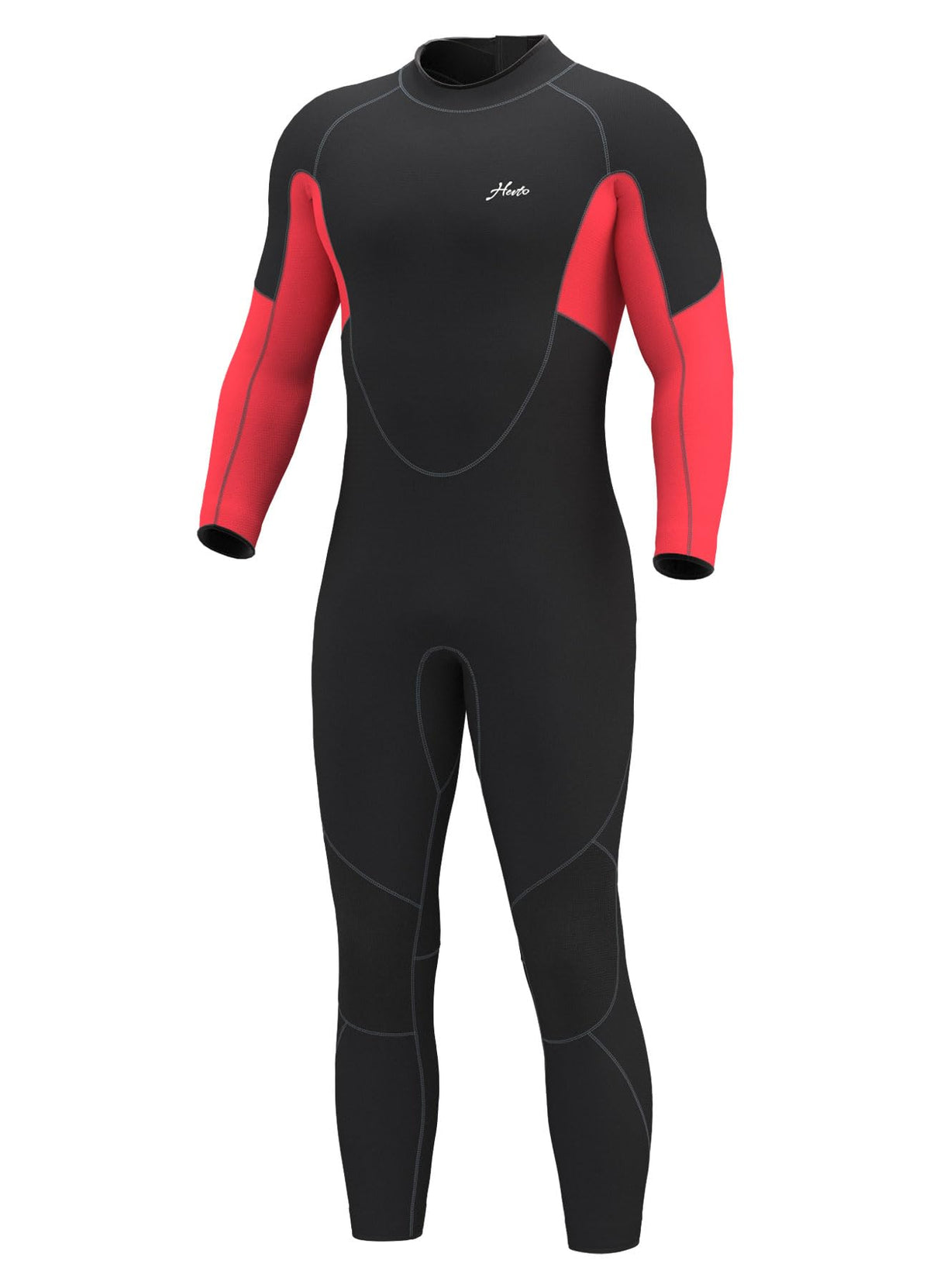 Mens Neoprene Full Wetsuit for Cold Water Diving and Surfing
