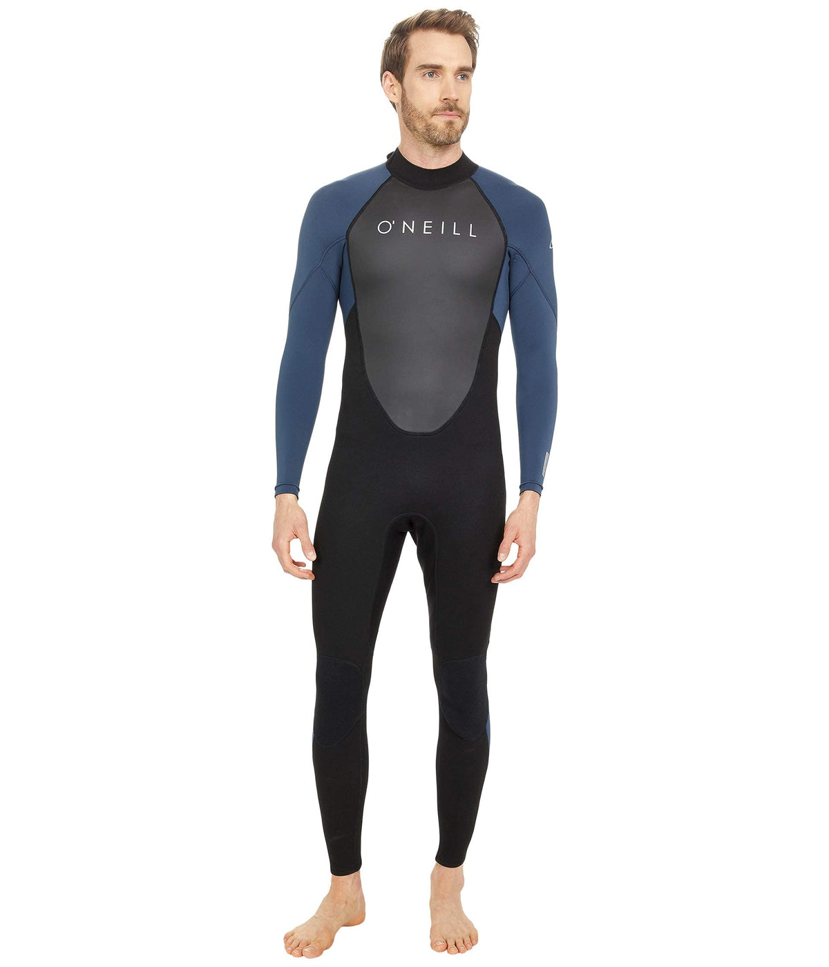 Mens 3mm Back Zip Full Wetsuit for Water Sports