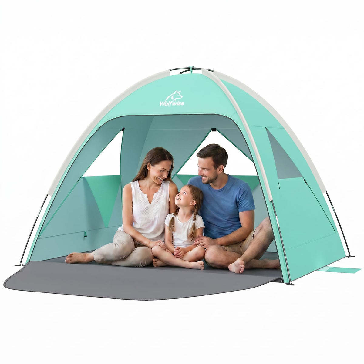 Portable Beach Tent Sun Shelter and Sunshade Cabana