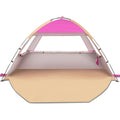 UPF 50 Beach Tent Sun Shelter with Portable Canopy
