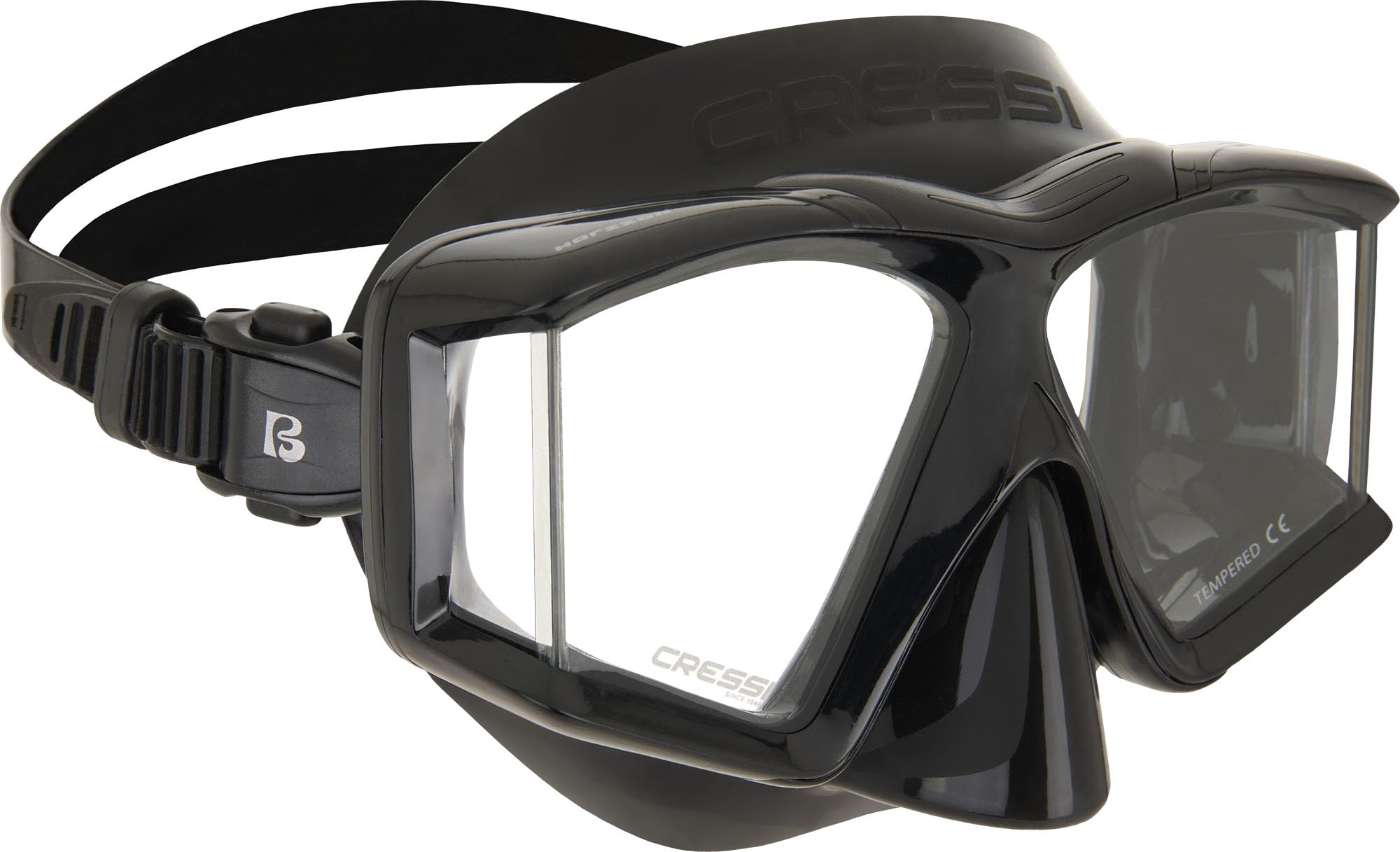 Adult Snorkel Set with Wide View Mask Dry Snorkel and Fins