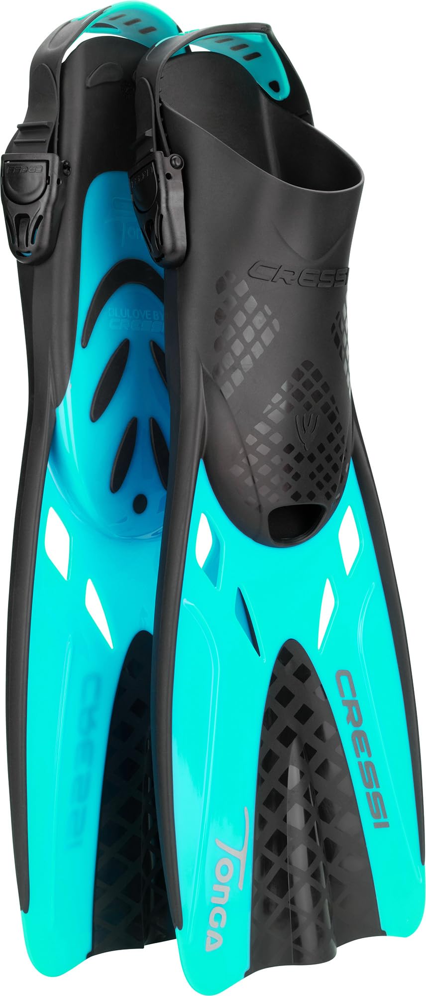Lightweight Snorkel Set with Mask Snorkel and Tonga Fins