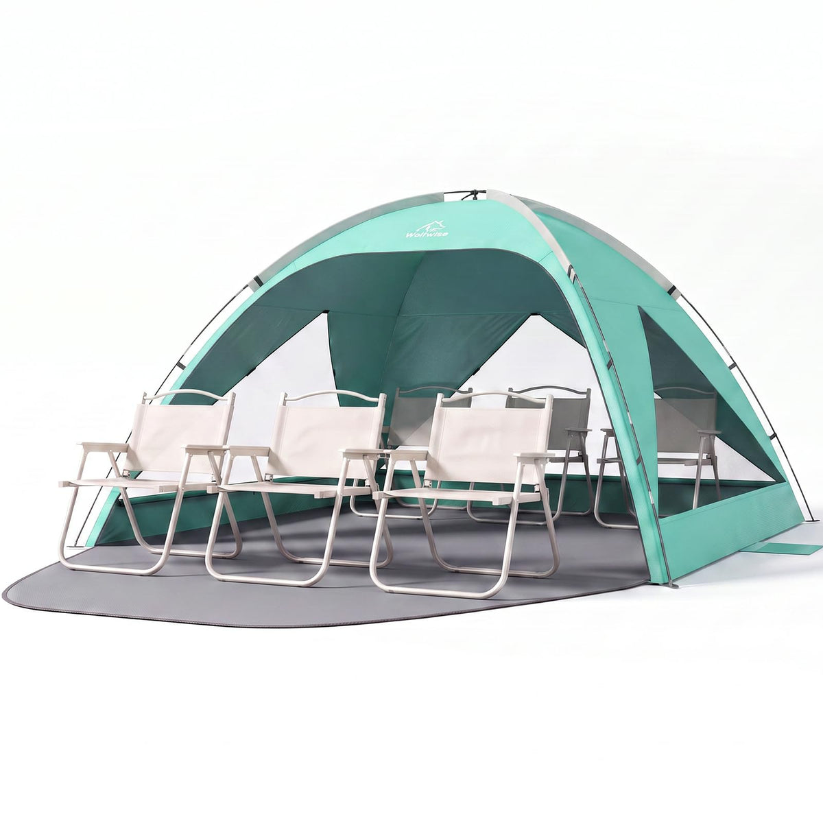 Portable Beach Tent Sun Shelter and Sunshade Cabana