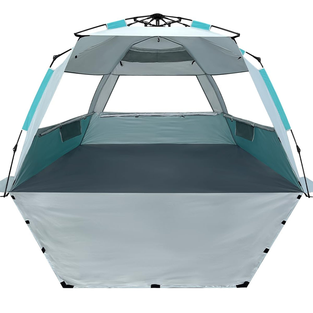 Pop Up Beach Tent Sun Shelter with UV Protection for Families