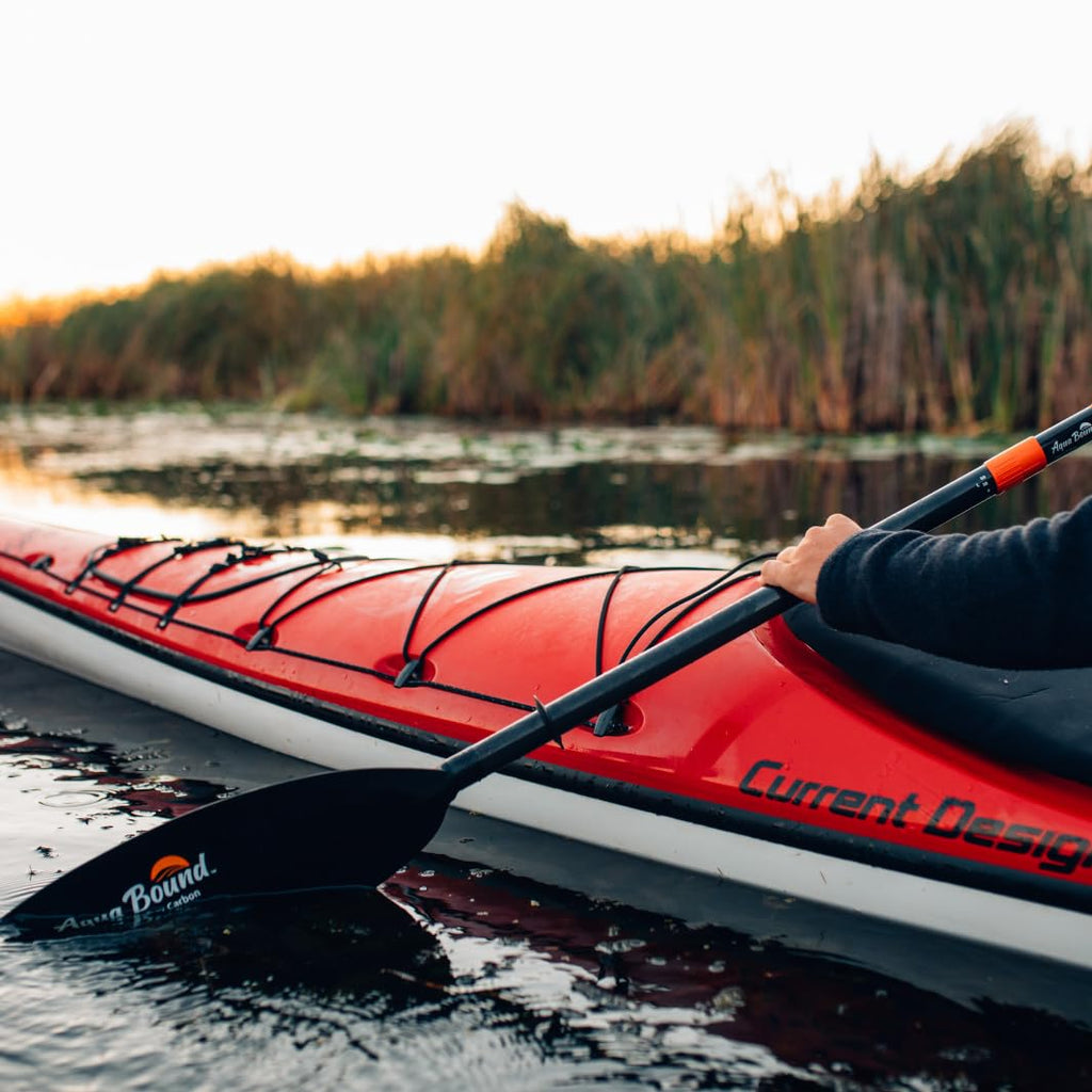 Carbon Shaft Kayak Paddle with Reinforced Nylon Blades