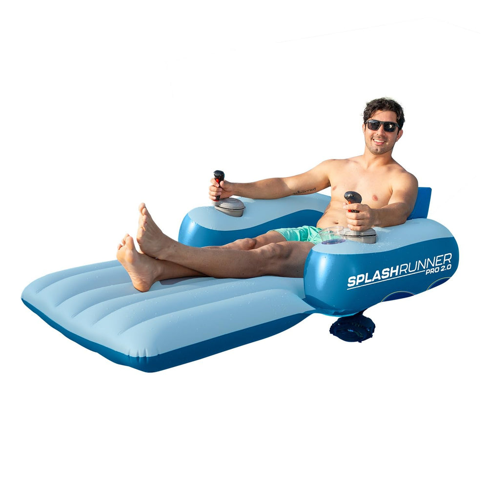 Motorized Pool Float for Adults with Powered Propulsion