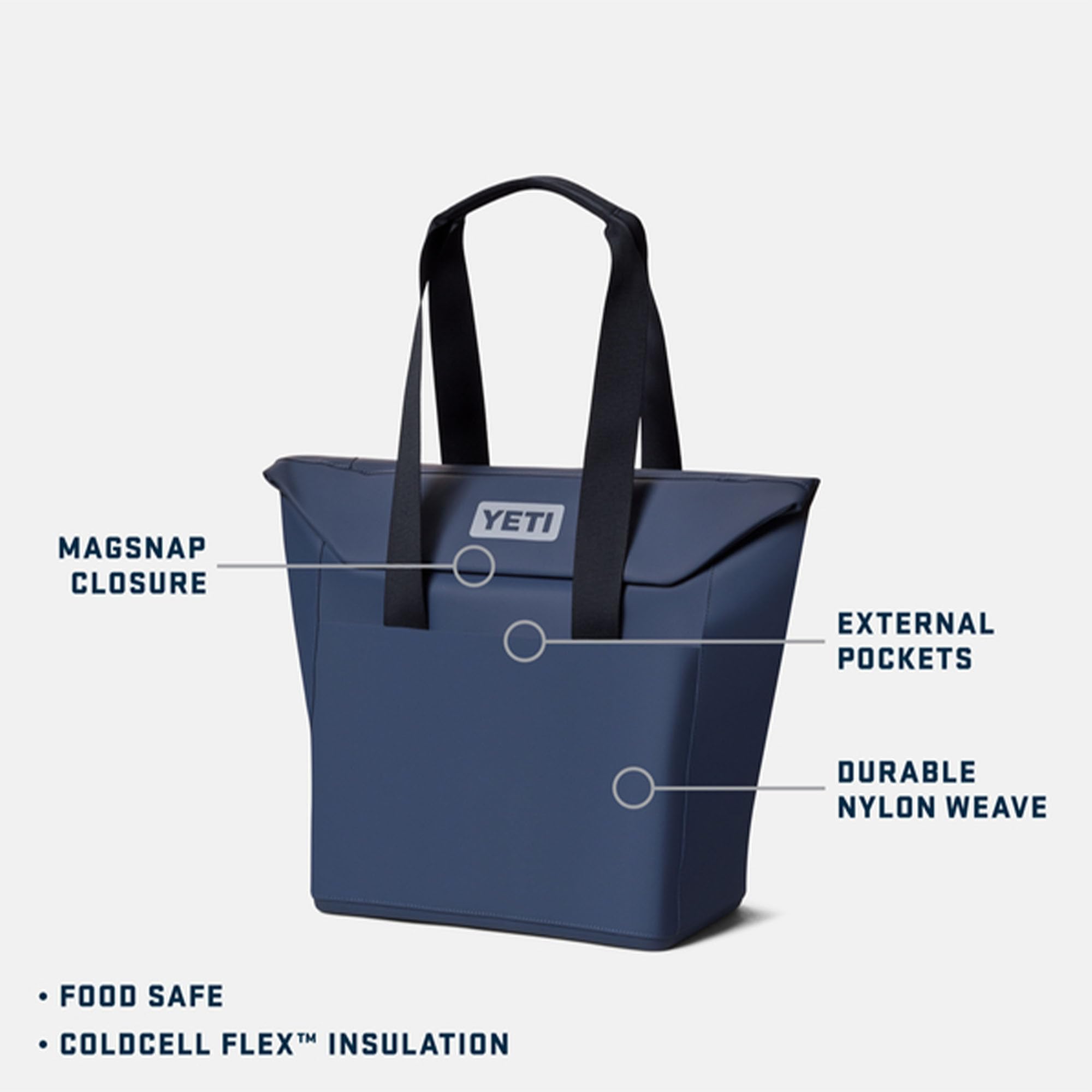 20L Insulated Soft Cooler Tote Bag for Food and Drinks