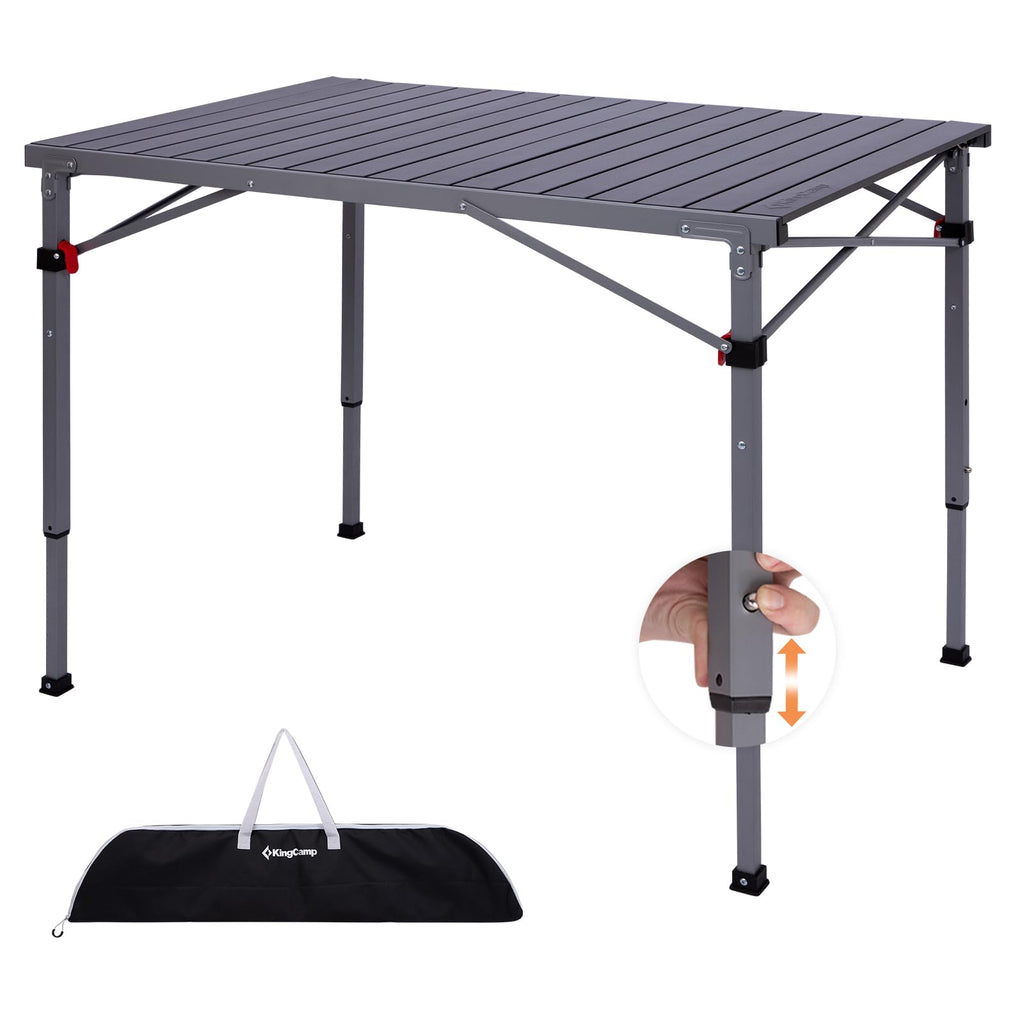 Lightweight Aluminum Folding Camping Table for Outdoor Use