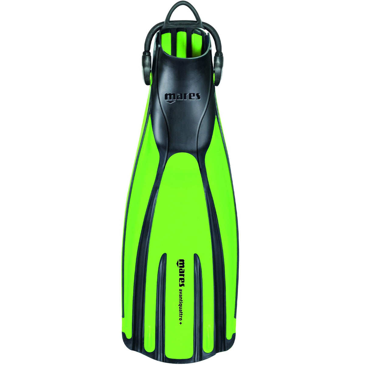 Open Heel Scuba Diving Fins with Four Channel Design