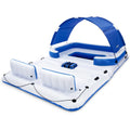 6 Person Inflatable Floating Lake Raft Lounge