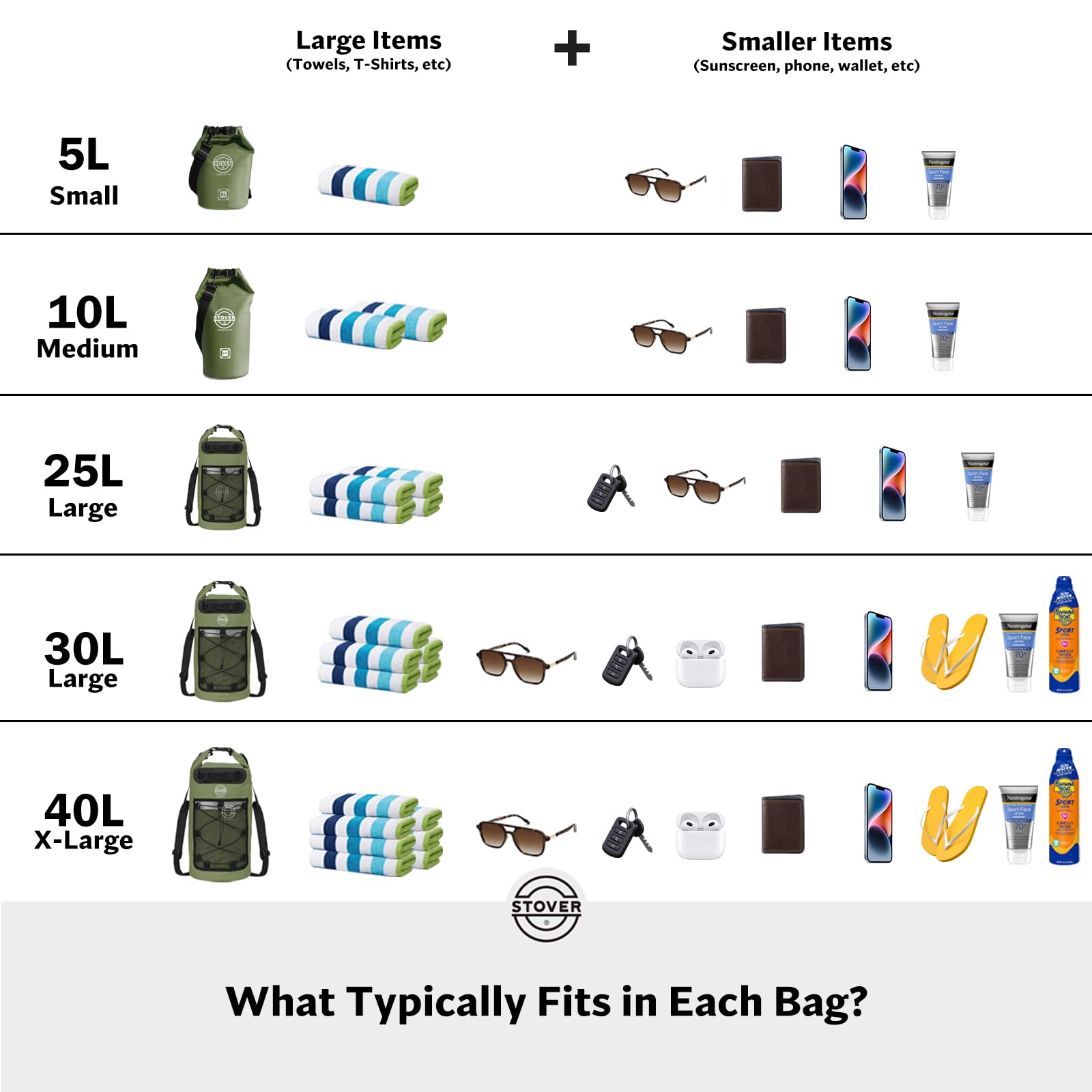 Waterproof Roll Top Dry Bag Backpack with Phone Case