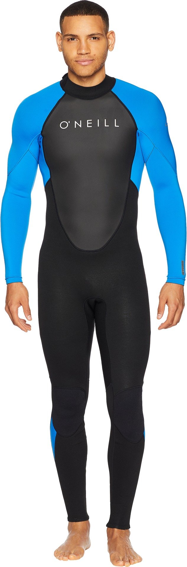 Mens 3mm Back Zip Full Wetsuit for Water Sports