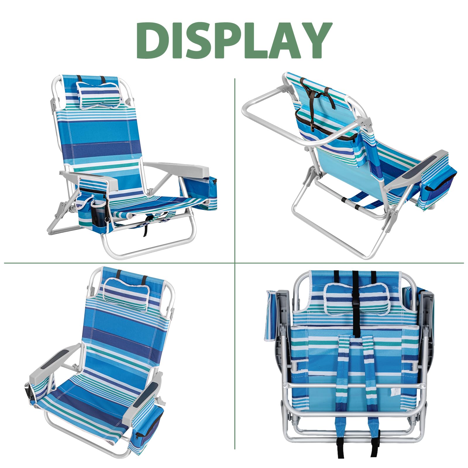 Extra Wide Beach Chair for Adults