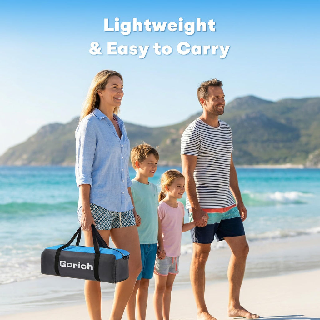UPF50 Beach Tent Sun Shelter for Family Travel
