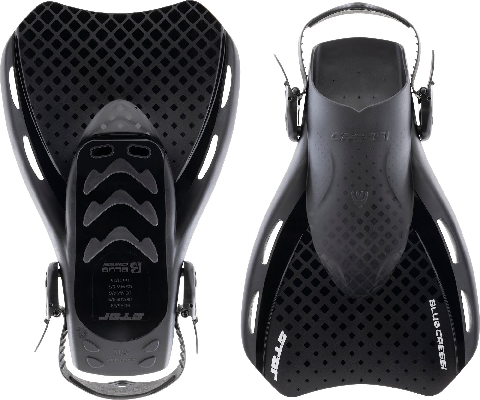 Adult Snorkel Set with Wide View Mask Dry Snorkel and Fins