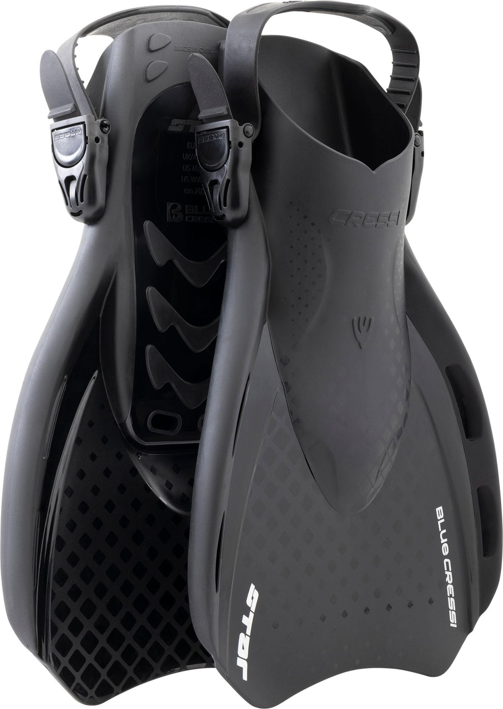 Adult Snorkel Set with Wide View Mask Dry Snorkel and Fins
