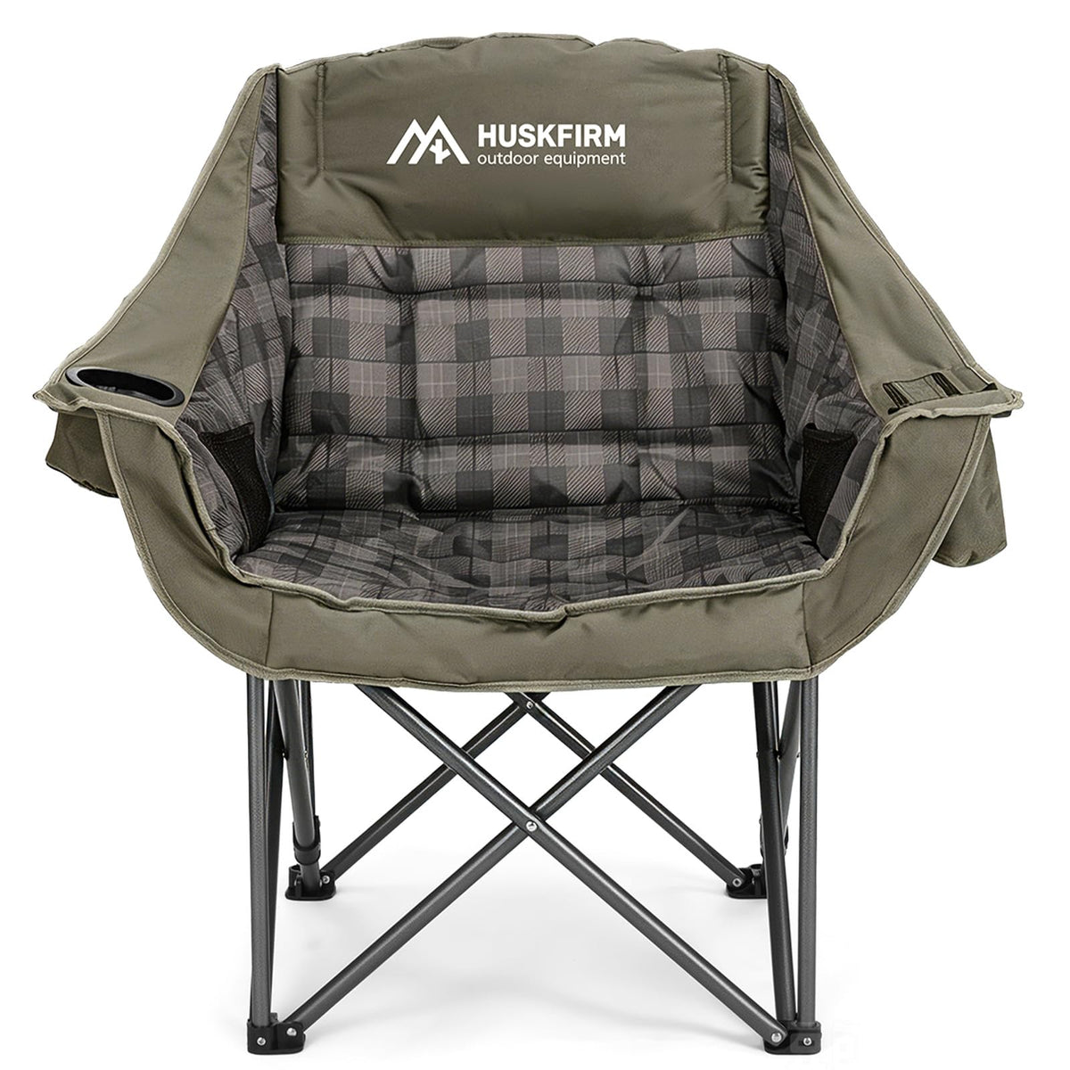 Portable Folding Camping Chairs 2 Pack for Outdoor Use