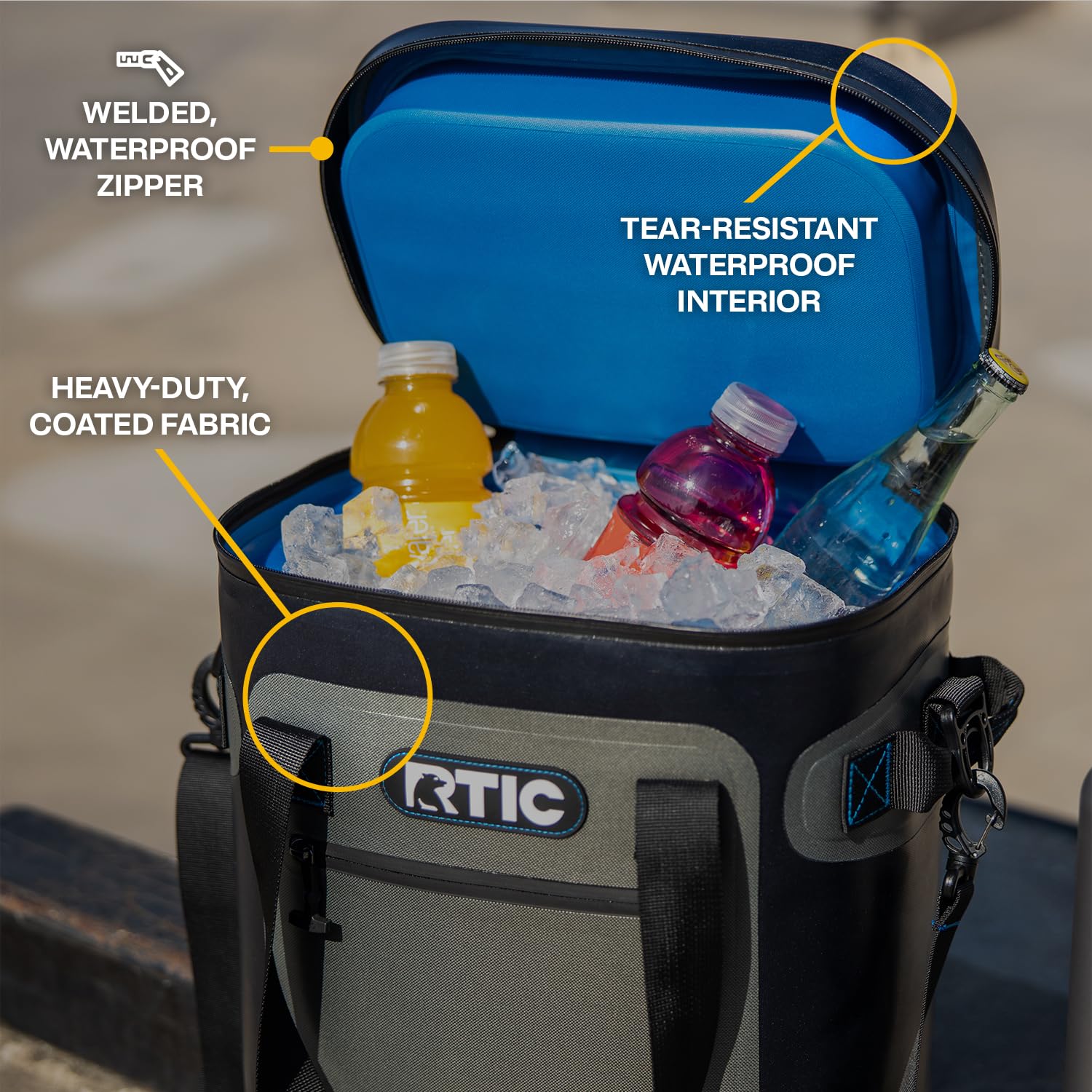 20 Can Waterproof Soft Cooler for Outdoor Travel and Camping