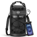 Waterproof Roll Top Dry Bag Backpack with Phone Case