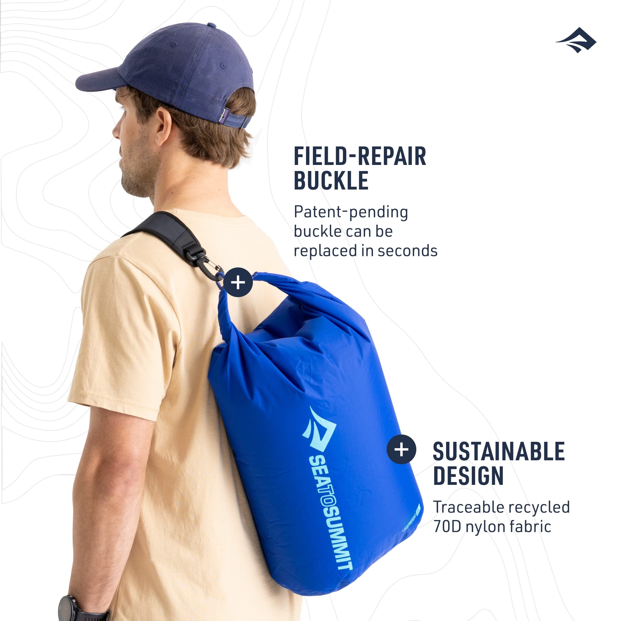 Lightweight Waterproof Dry Bag Three Piece Set