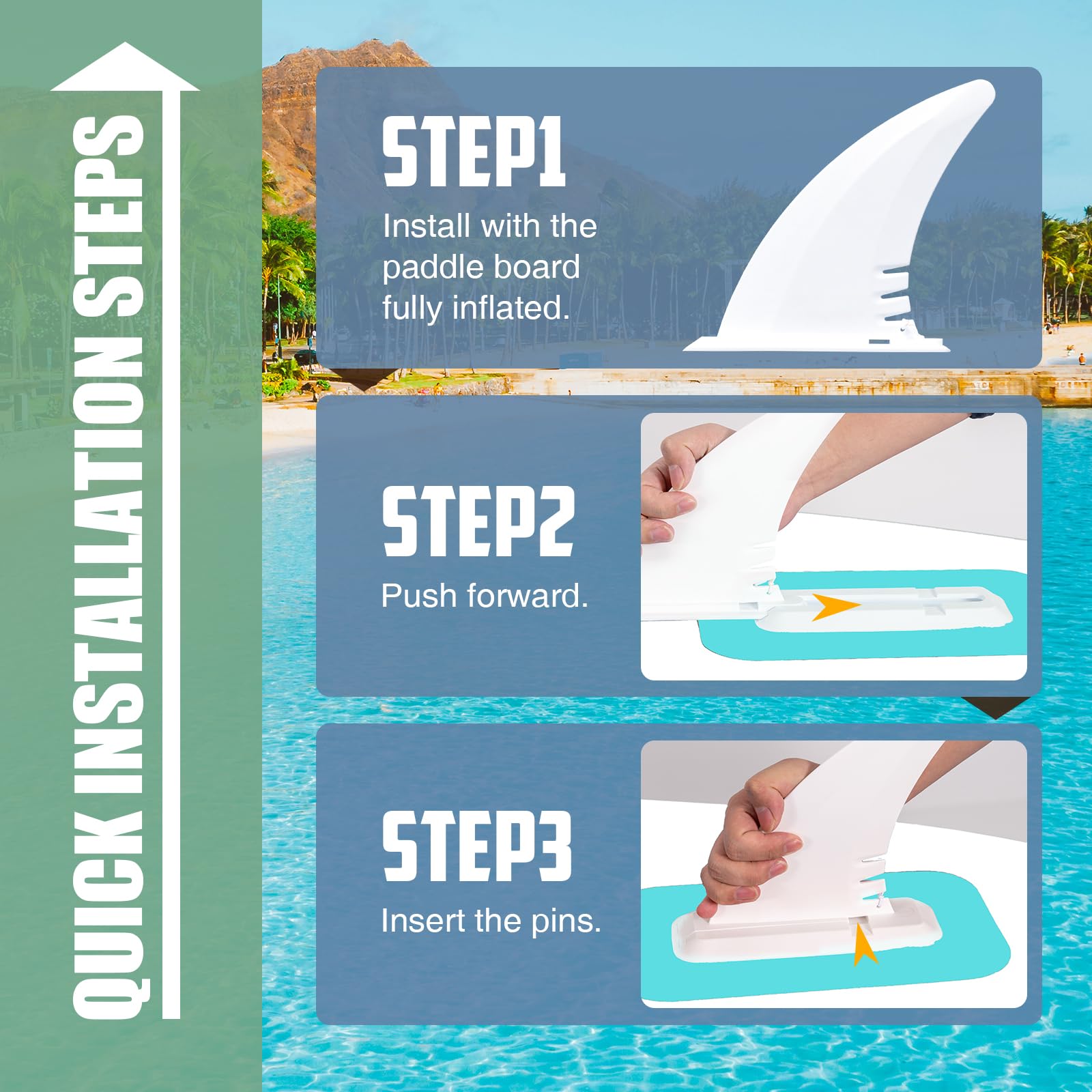 Inflatable Stand Up Paddle Board with Beginner SUP Accessories