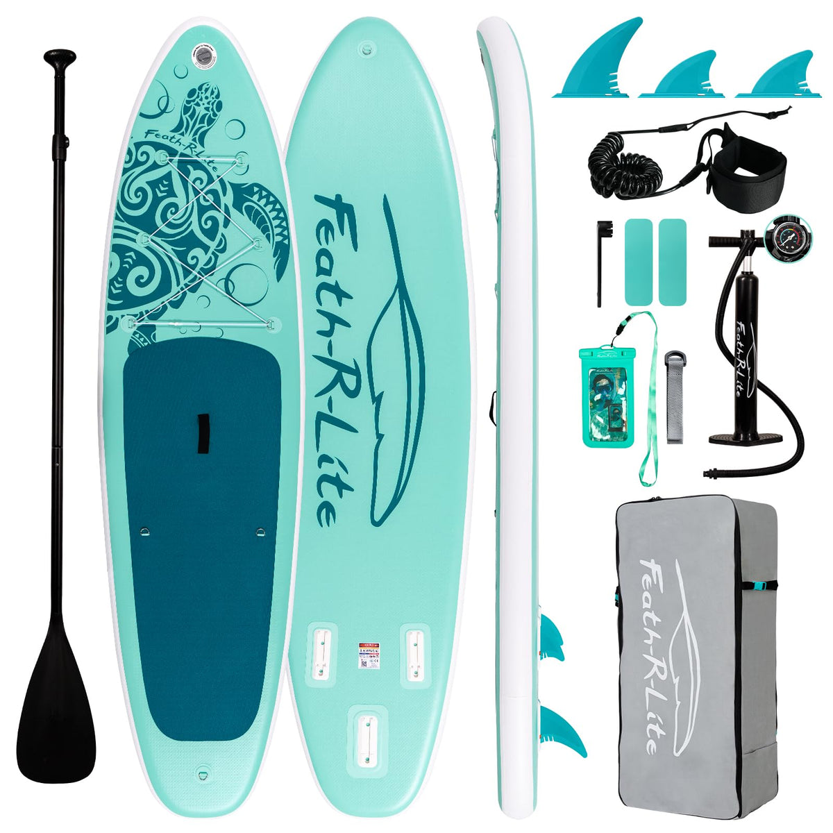 Inflatable Stand Up Paddle Board with Beginner Accessories