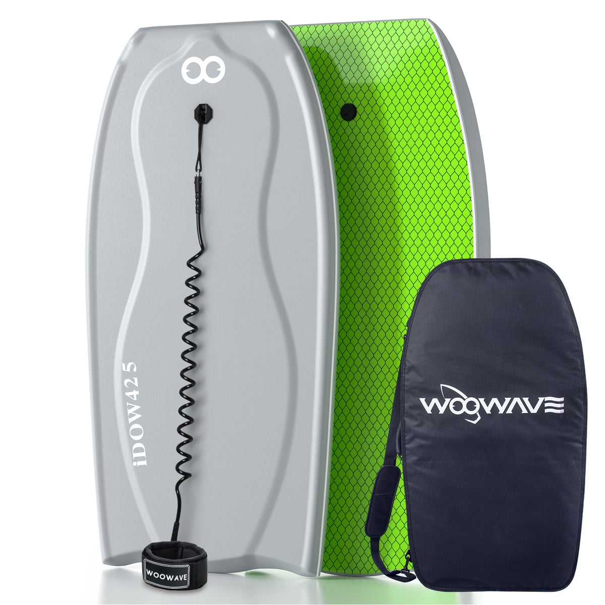 42 Inch Lightweight Bodyboard for Adults Surfing Beach and Pool