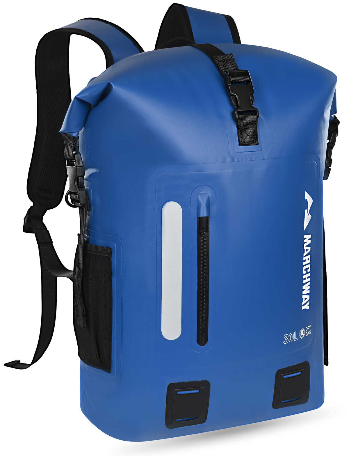 Waterproof Roll Top Floating Backpack with Cushioned Back