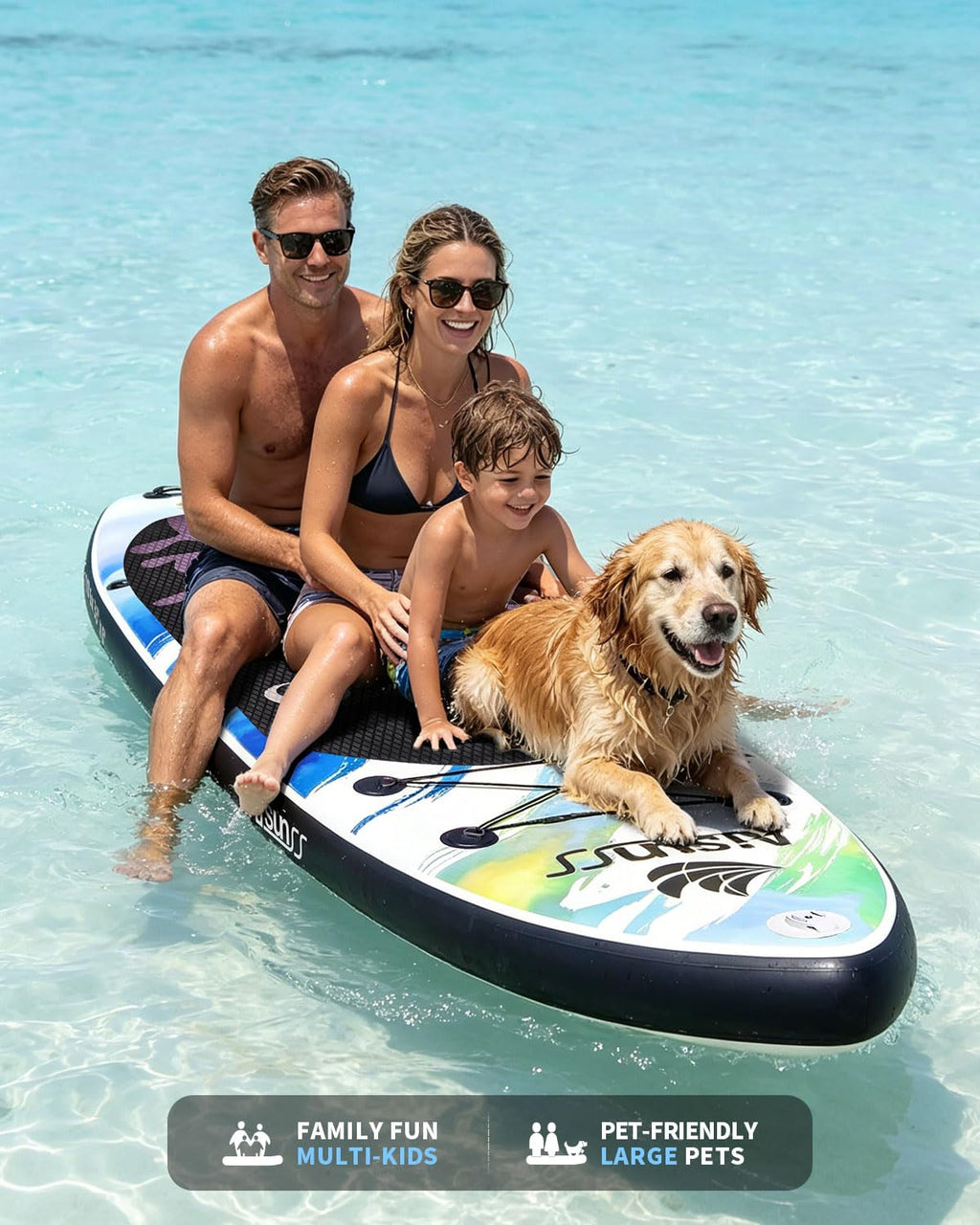 Inflatable Stand Up Paddle Board with SUP Accessories