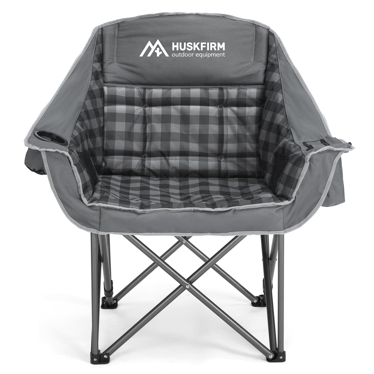 Portable Folding Camping Chairs 2 Pack for Outdoor Use