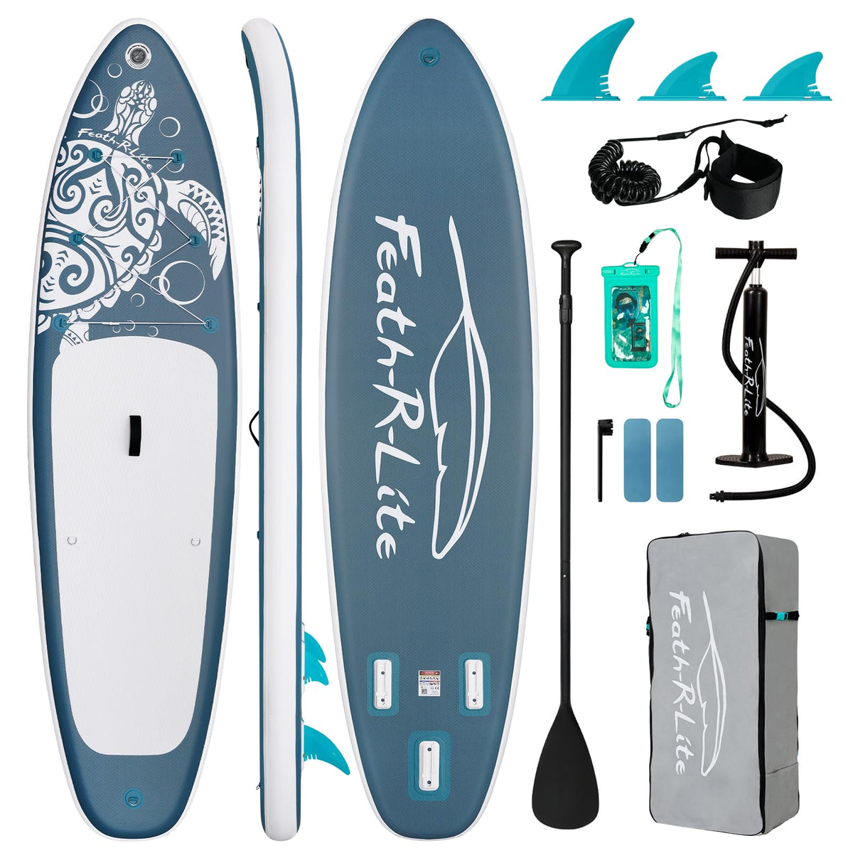 Inflatable Stand Up Paddle Board with Beginner Accessories