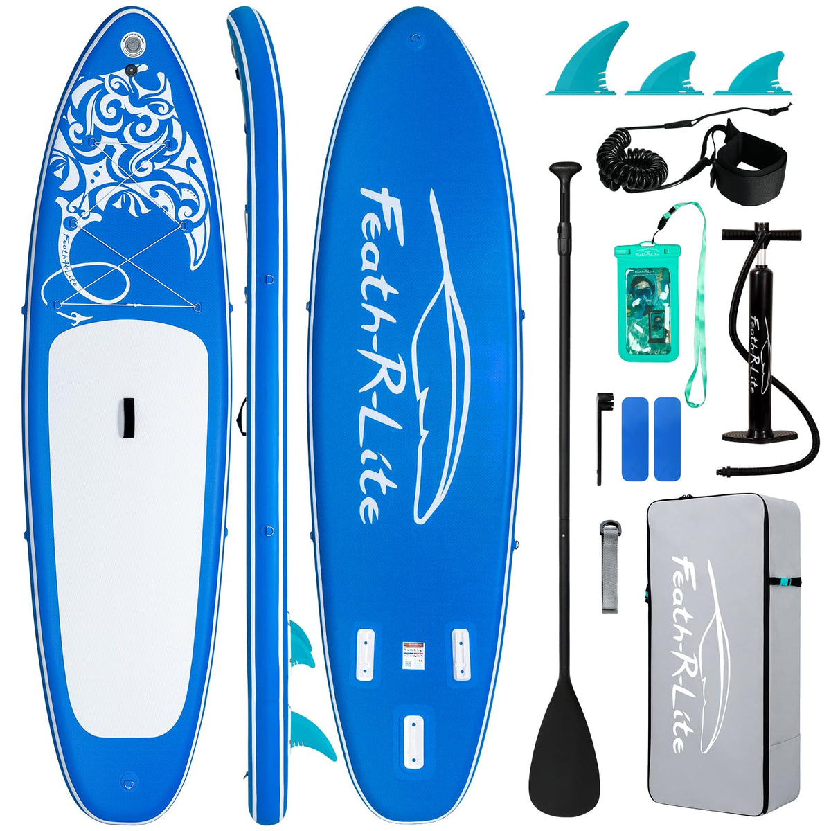Inflatable Stand Up Paddle Board with Beginner Accessories
