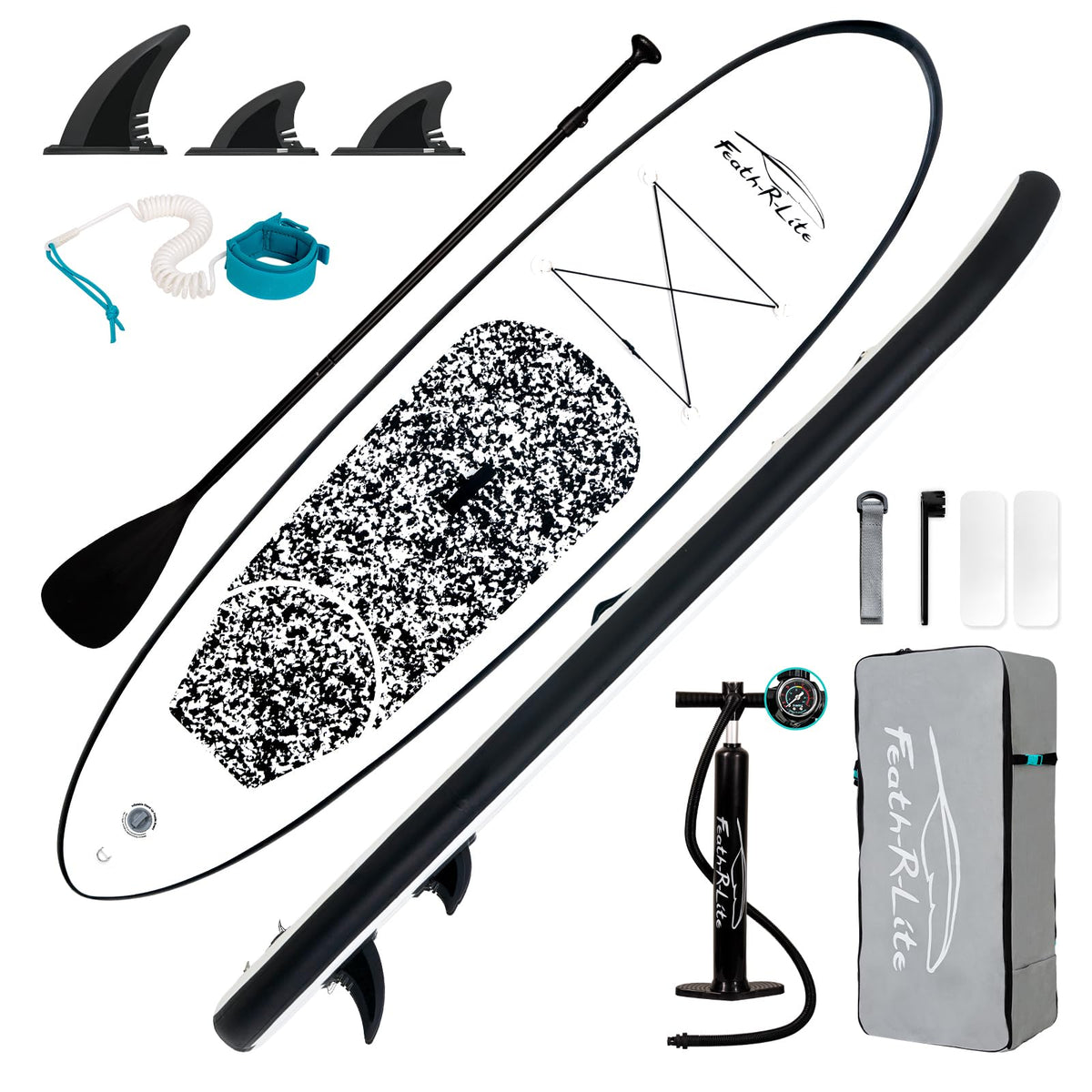 Inflatable Stand Up Paddle Board with Beginner Accessories