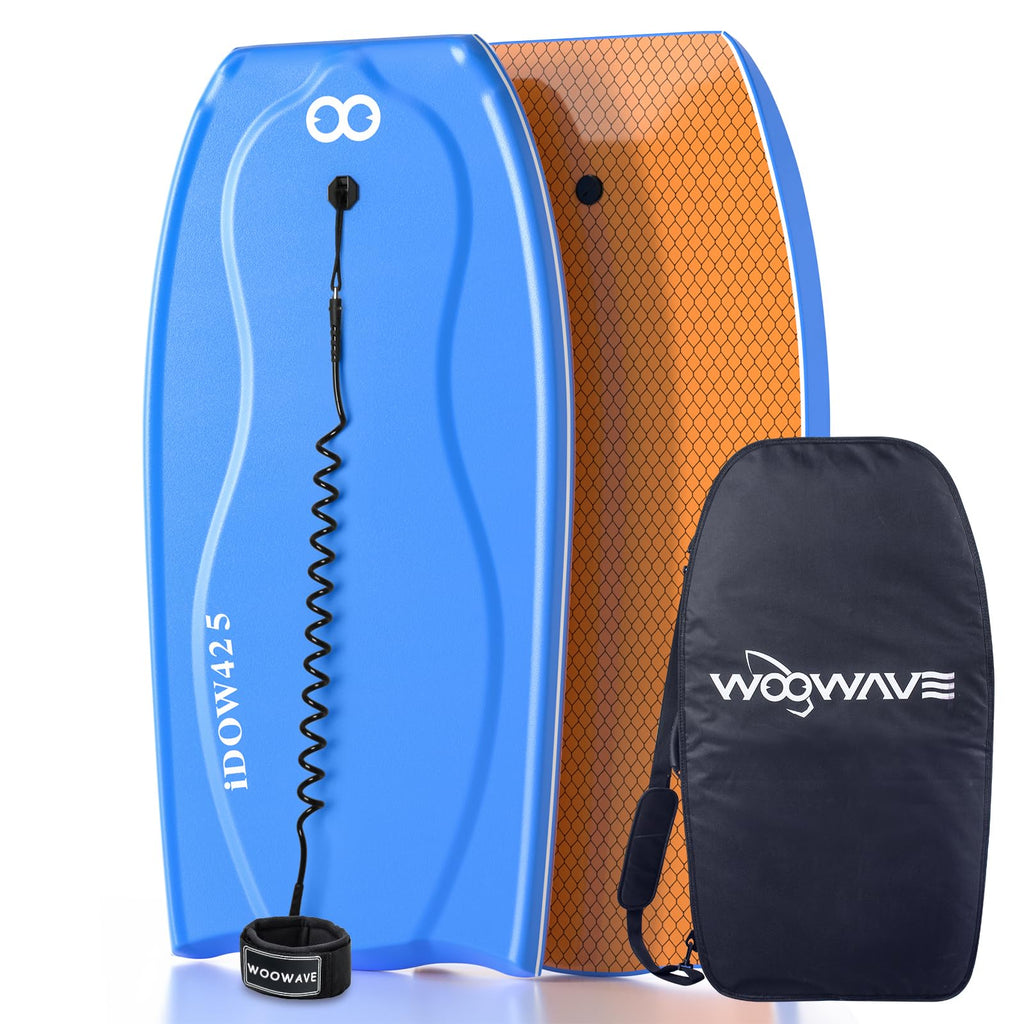 42 Inch Lightweight Bodyboard for Adults Surfing Beach and Pool