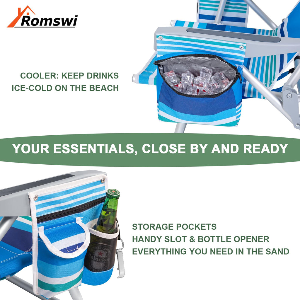Extra Wide Beach Chair for Adults