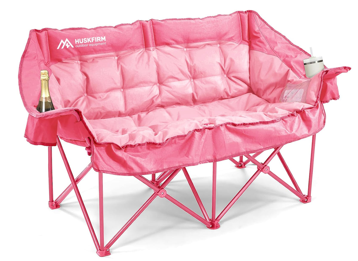 Double Camping Loveseat Chair for Two Adults Heavy Duty
