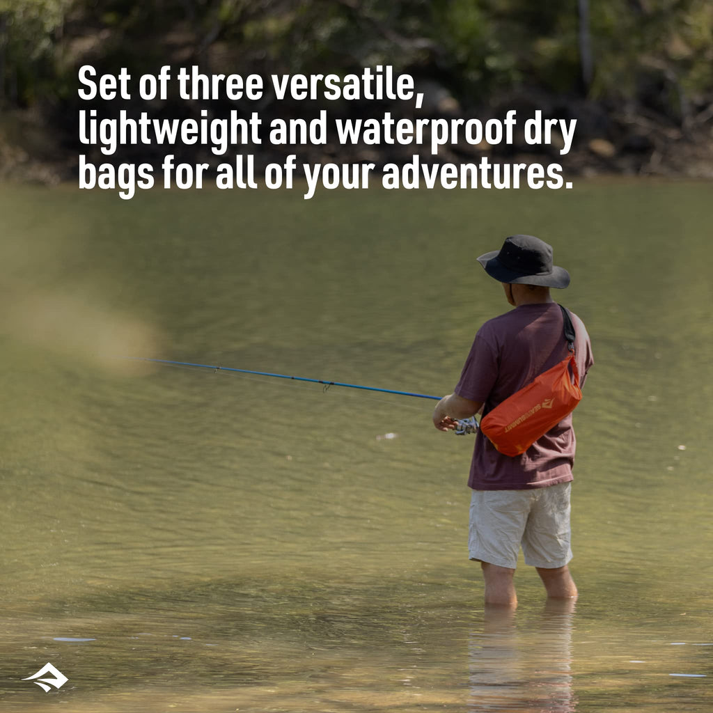 Lightweight Waterproof Dry Bag Three Piece Set