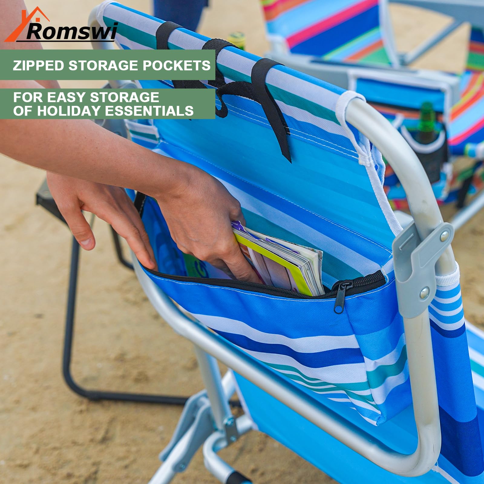 Extra Wide Beach Chair for Adults