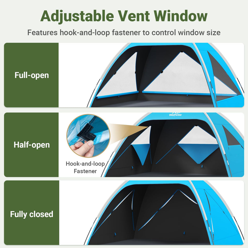 Portable Beach Tent Sun Shelter and Sunshade Cabana