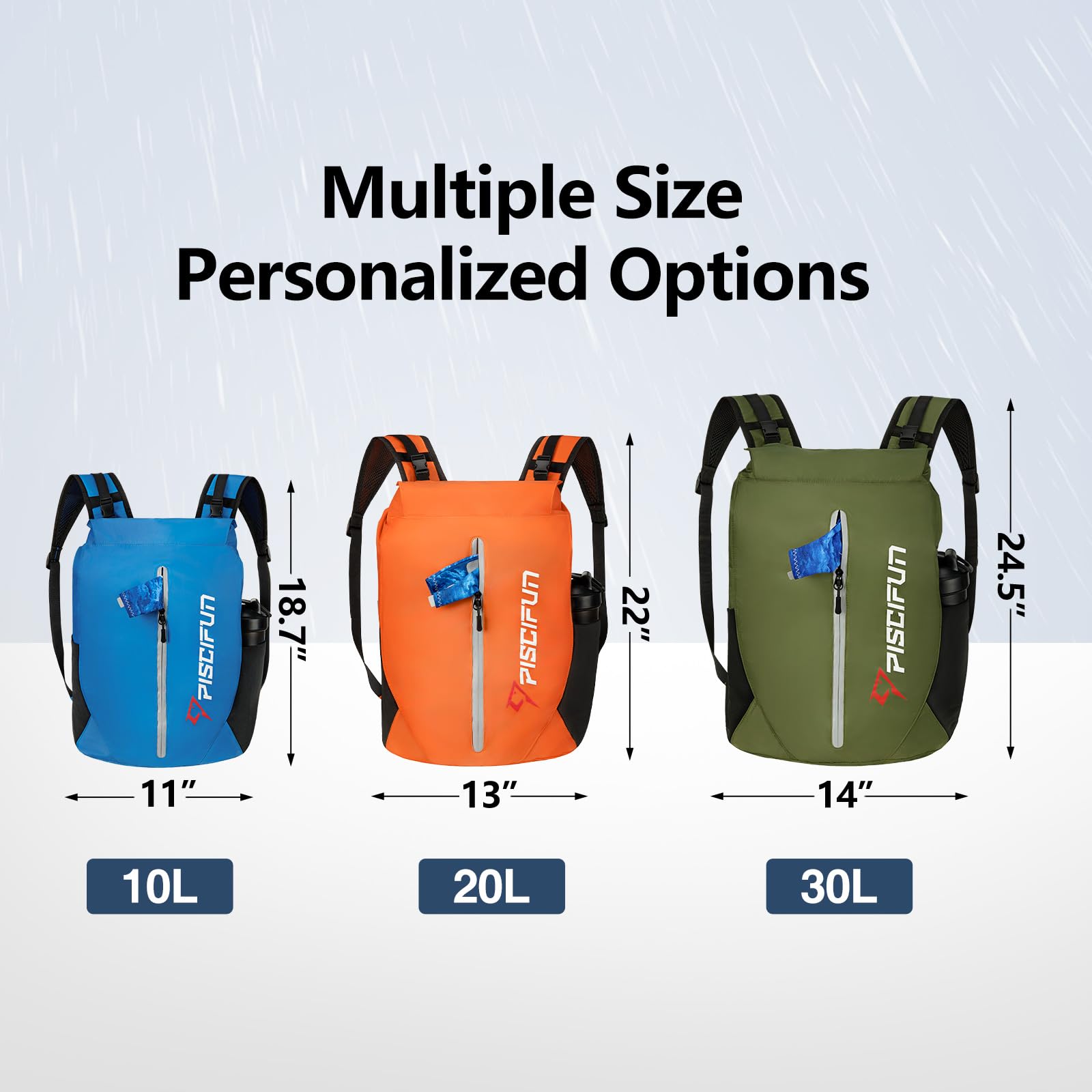 Waterproof Floating Dry Bag Backpack for Outdoor Adventures