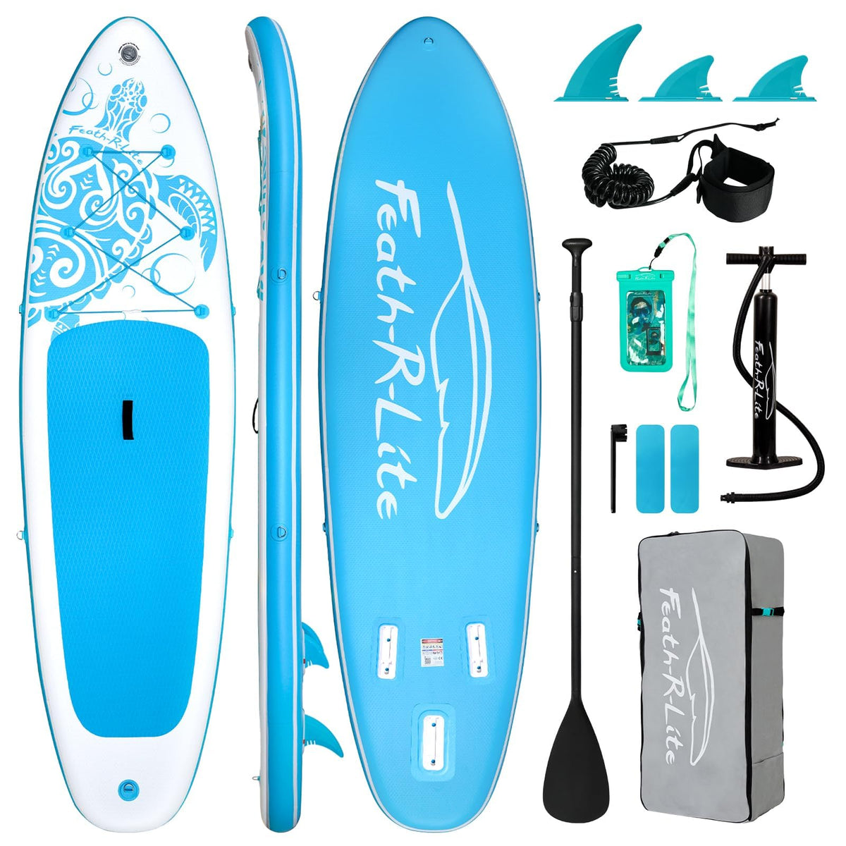 Inflatable Stand Up Paddle Board with Beginner Accessories