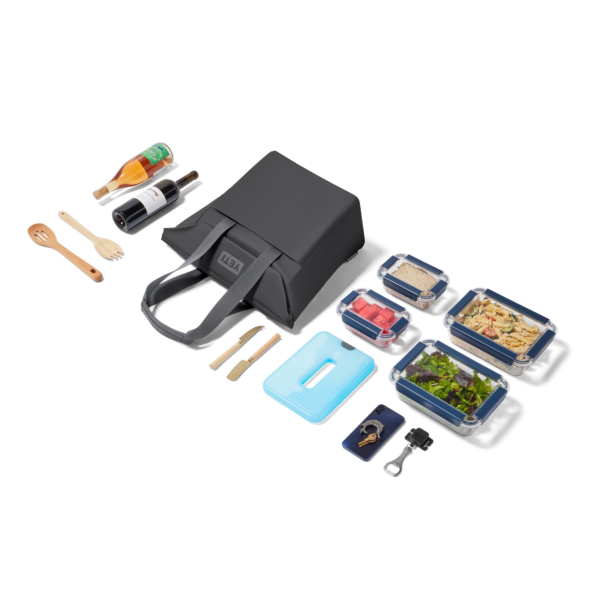 20L Insulated Soft Cooler Tote Bag for Food and Drinks
