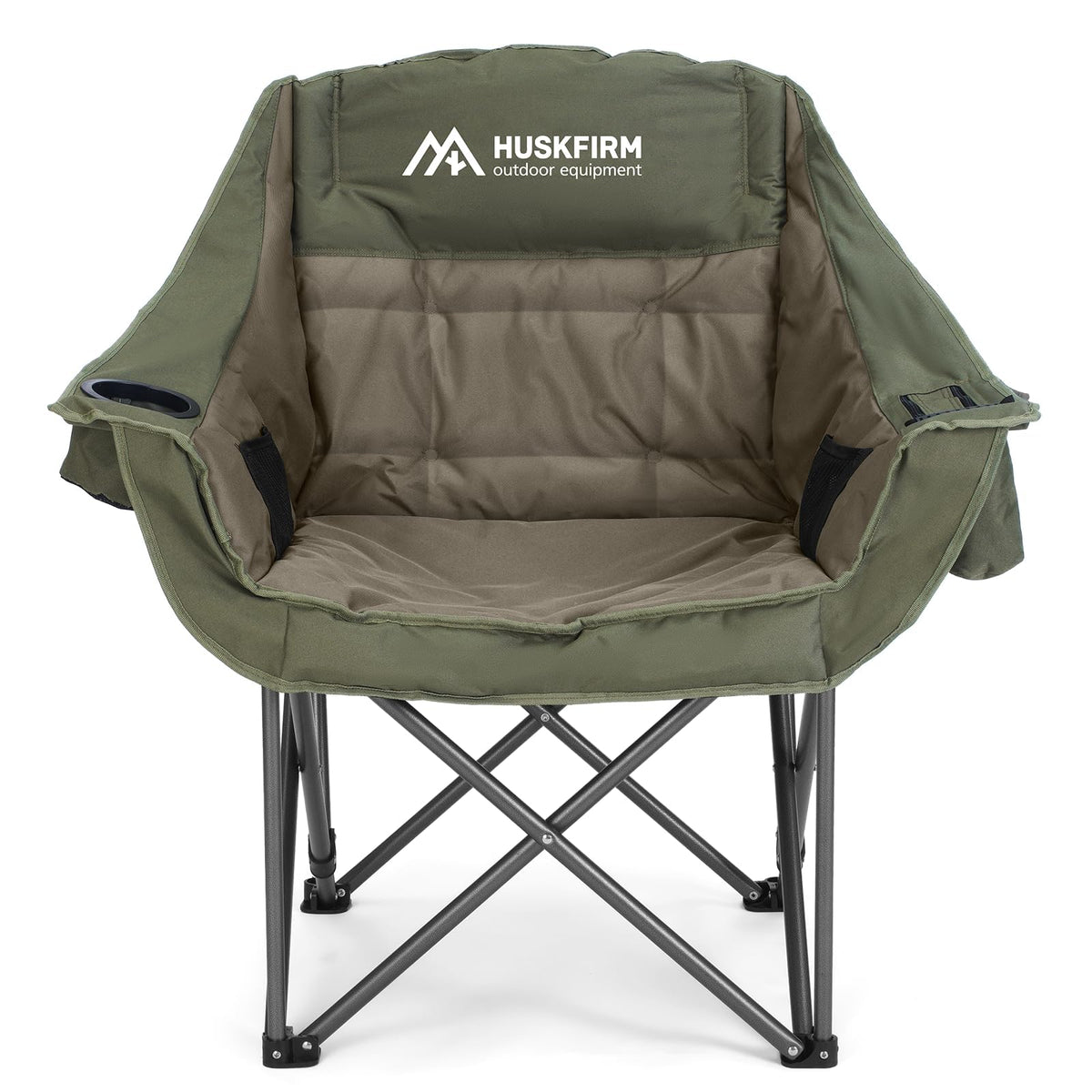 Portable Folding Camping Chairs 2 Pack for Outdoor Use